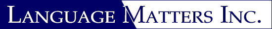 Language Matters Inc.
